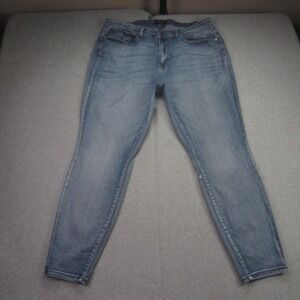 Judy Blue Jeans Womens 20W Plus Size Skinny High Rise Stretch Light Wash Denim
